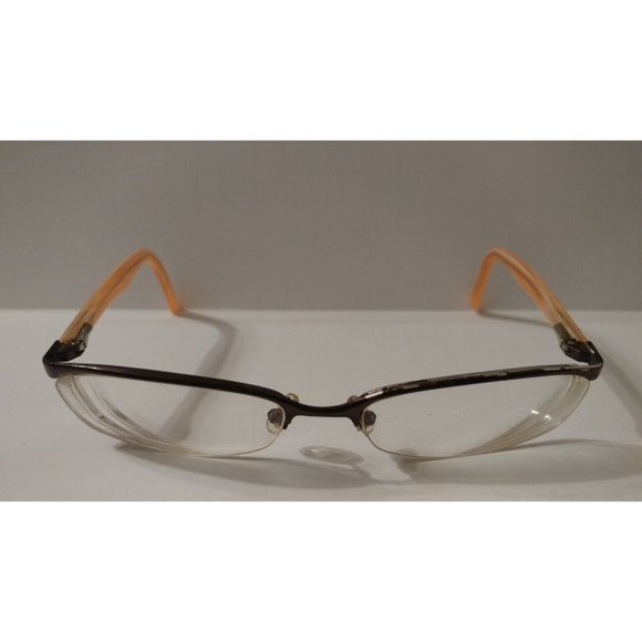 Authentic Gucci GG 2901 YOG 54*16*135 NUDE Half-Rim Eyeglasses/Sunglasses Frame